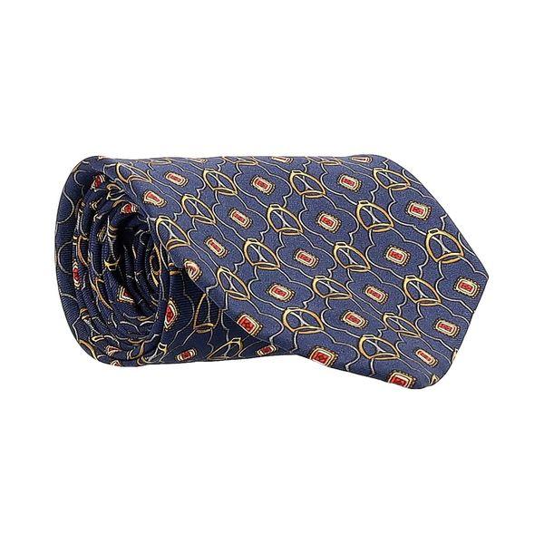 Vintage Silk Tie Navy