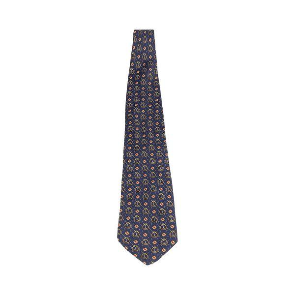 Vintage Silk Tie Navy