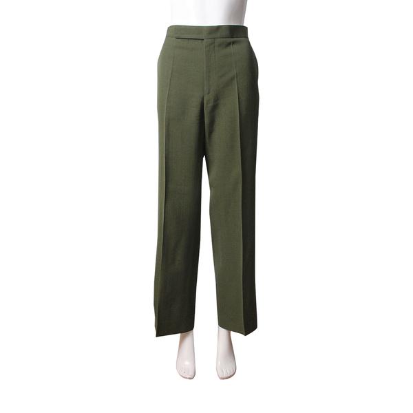 Viscose Blend Pants Green