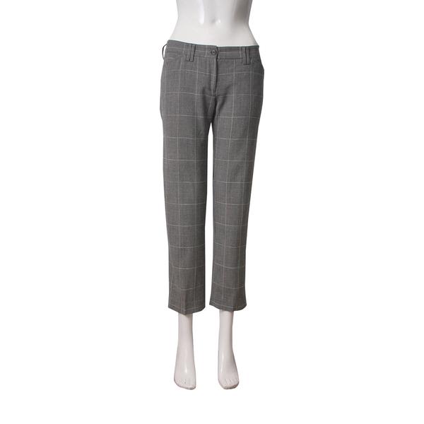 Vintage Wool Blend Trousers Grey