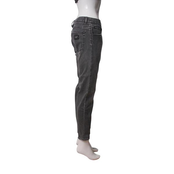 Cotton Denim Stretch Jeans Grey