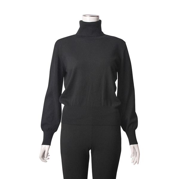 Wool Turtleneck Sweater Black