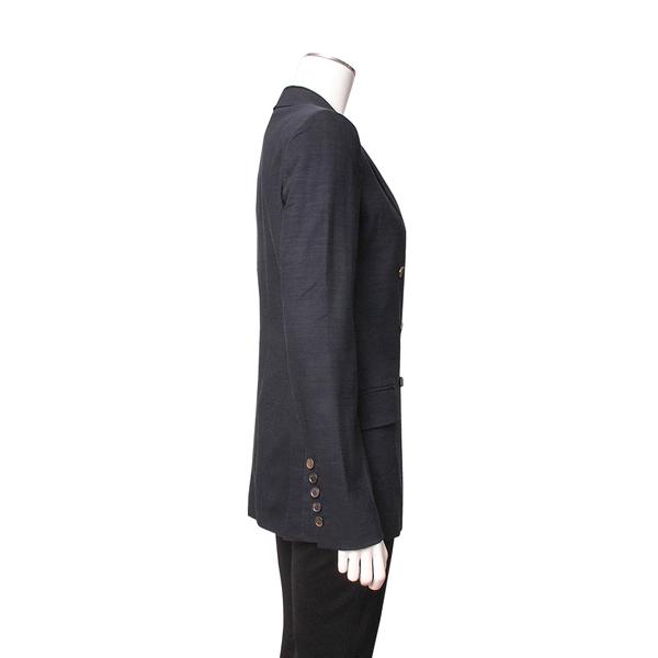 Wool Blend Blazer Navy