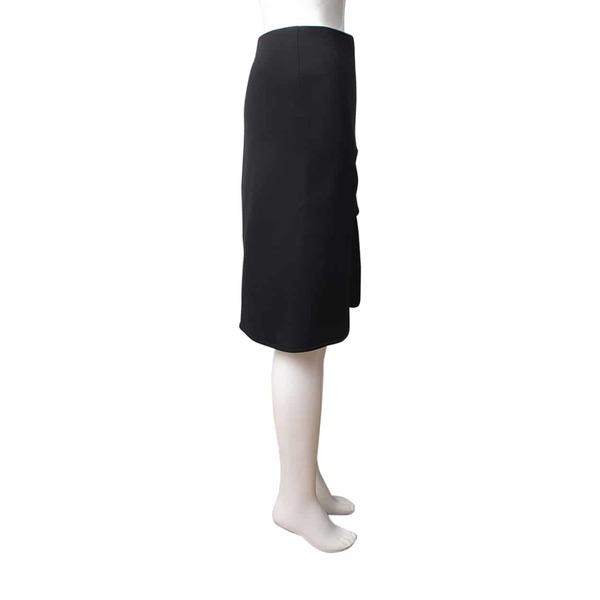 Vintage Viscose Skirt Black