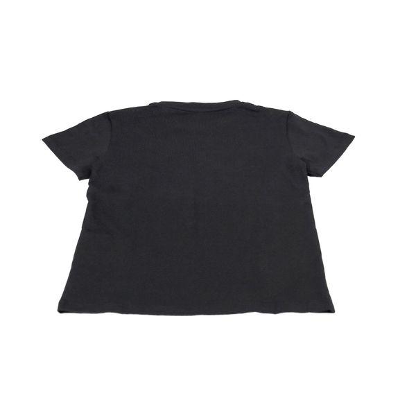 Cotton Crystal Logo T-Shirt Black