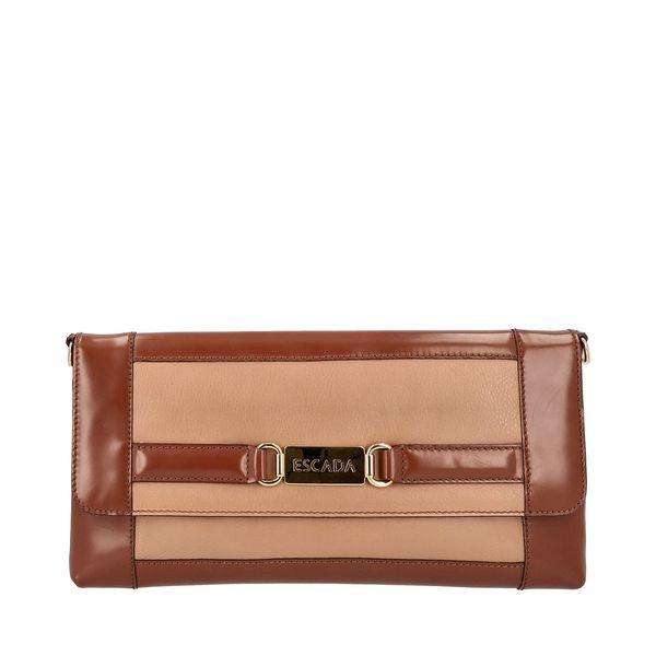 Leather Clutch Brown