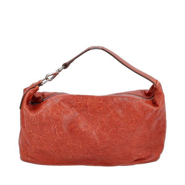 Vintage Leather Mini Bag Brick Red