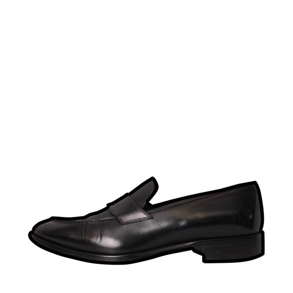 Leather Loafers Black