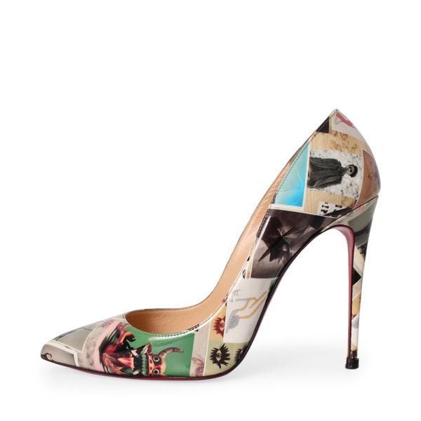 Patent Collage Pigalle Follies Pumps Multicolour