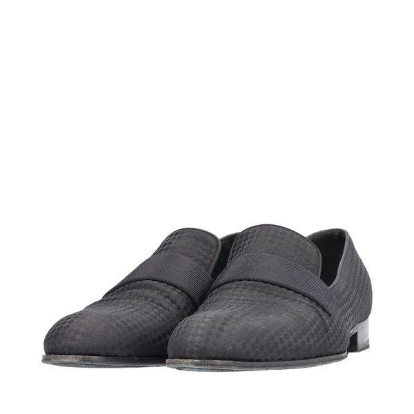 Petit Damier Solferin Loafers Black