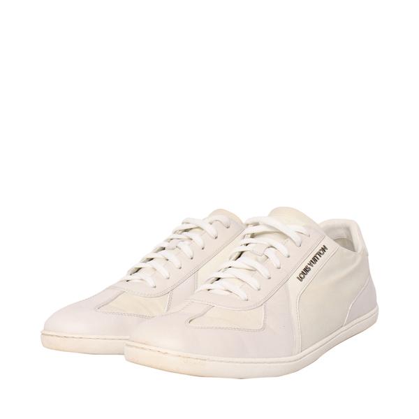 Mix Material Pulse Sneakers White