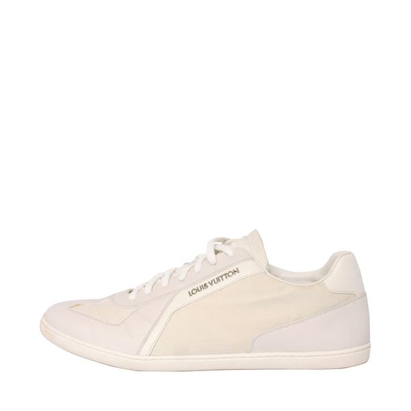 Mix Material Pulse Sneakers White