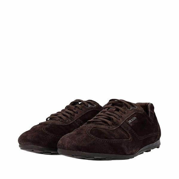 Suede Sneakers Brown