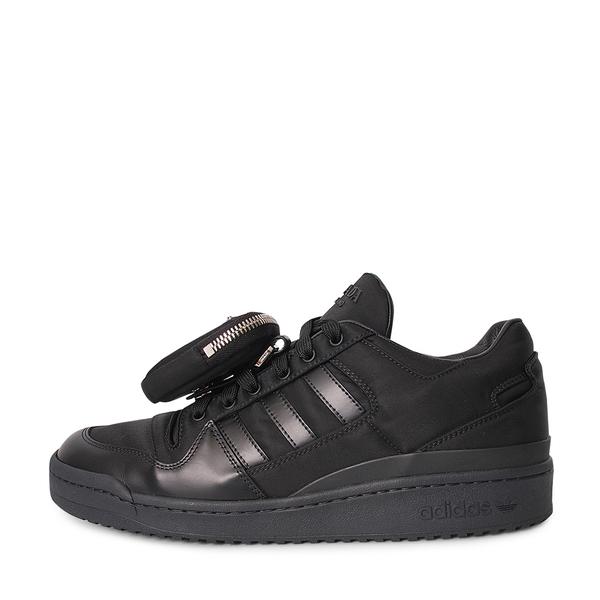 Leather/Nylon Forum Sneakers Black