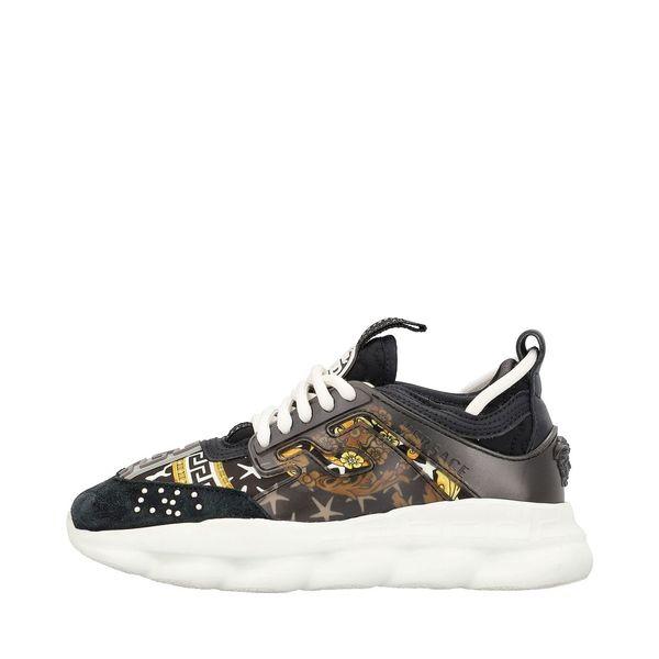 Mix Material Kids Chain Reaction Sneakers Black