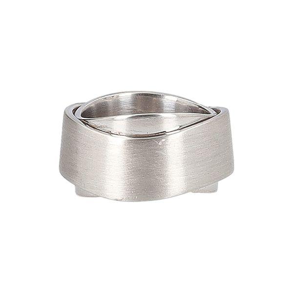 Sterling Silver Wide Rotating Ring