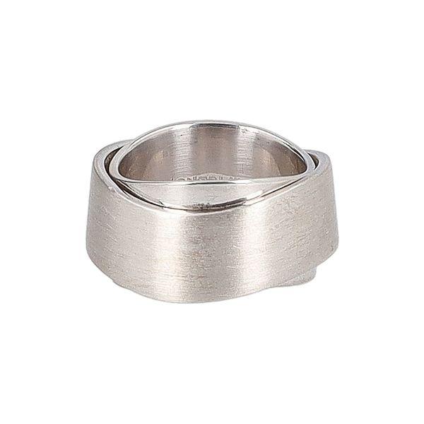 Sterling Silver Wide Rotating Ring