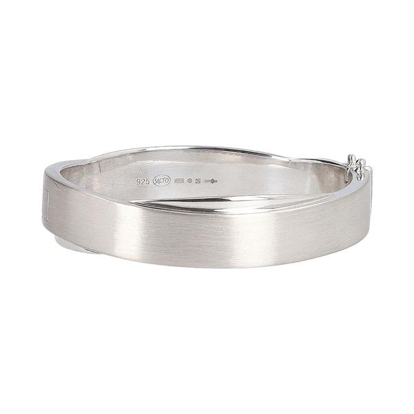 Sterling Silver Hinge Bangle