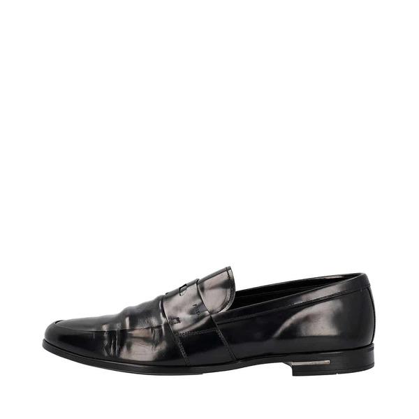 Leather Loafers Black