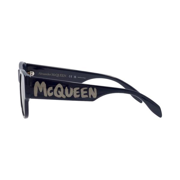 Alexander McQueen Sunglasses AM0328S Black Grey