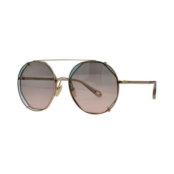 Chloe Sunglasses CH0041S Gold Havana Green