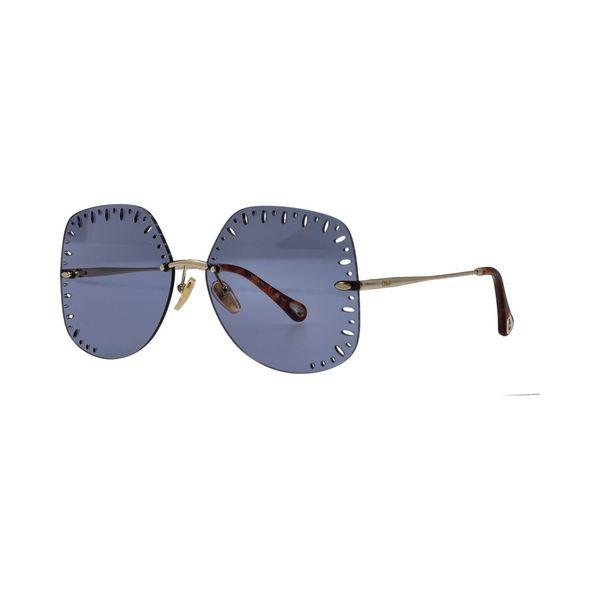 Chloe Sunglasses CH0111S Gold Blue