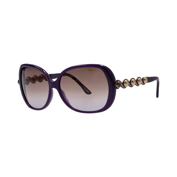 Oversized Pearl Sunglasses SCH076S Purple