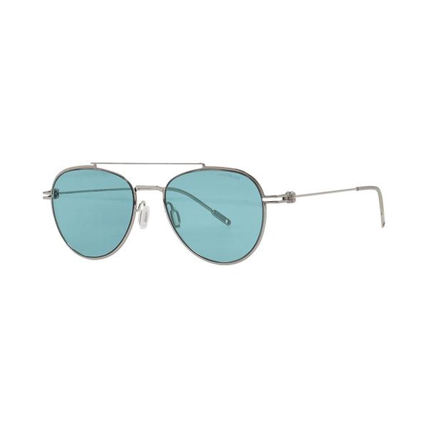 Montblanc Sunglasses MB0001S Silver Green