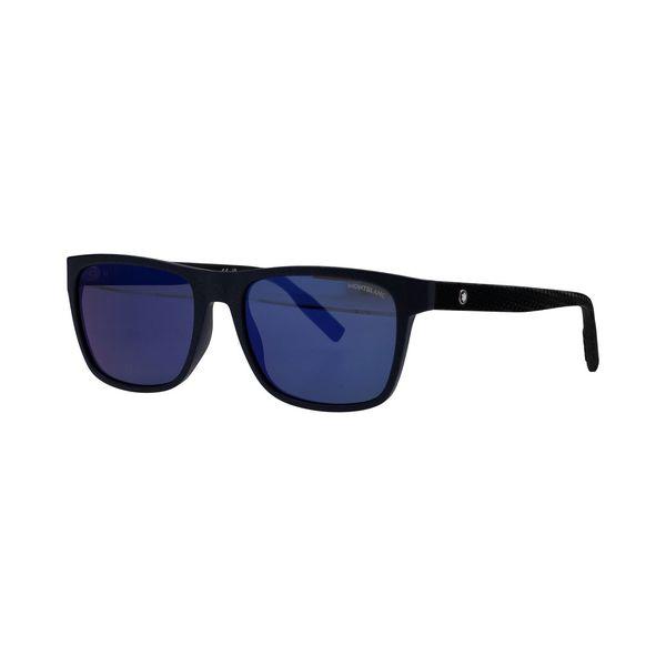 Montblanc Sunglasses MB0209S Blue Black