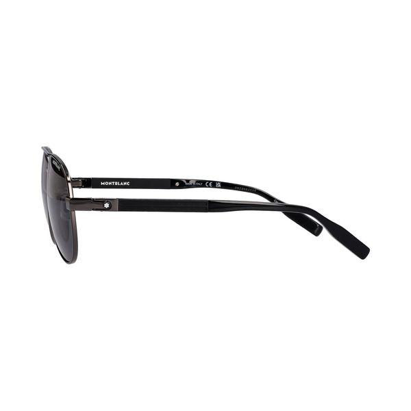 Montblanc Sunglasses MB0032S Ruthenium Black Grey