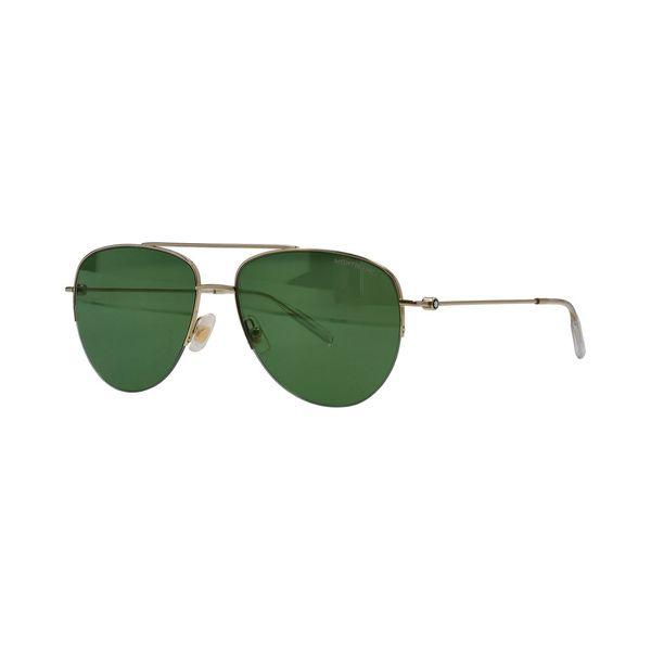 Montblanc Sunglasses MB0074S Gold Green