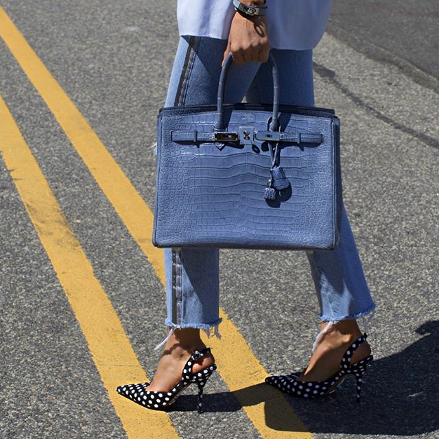 Brighton Blue Birkin Bag