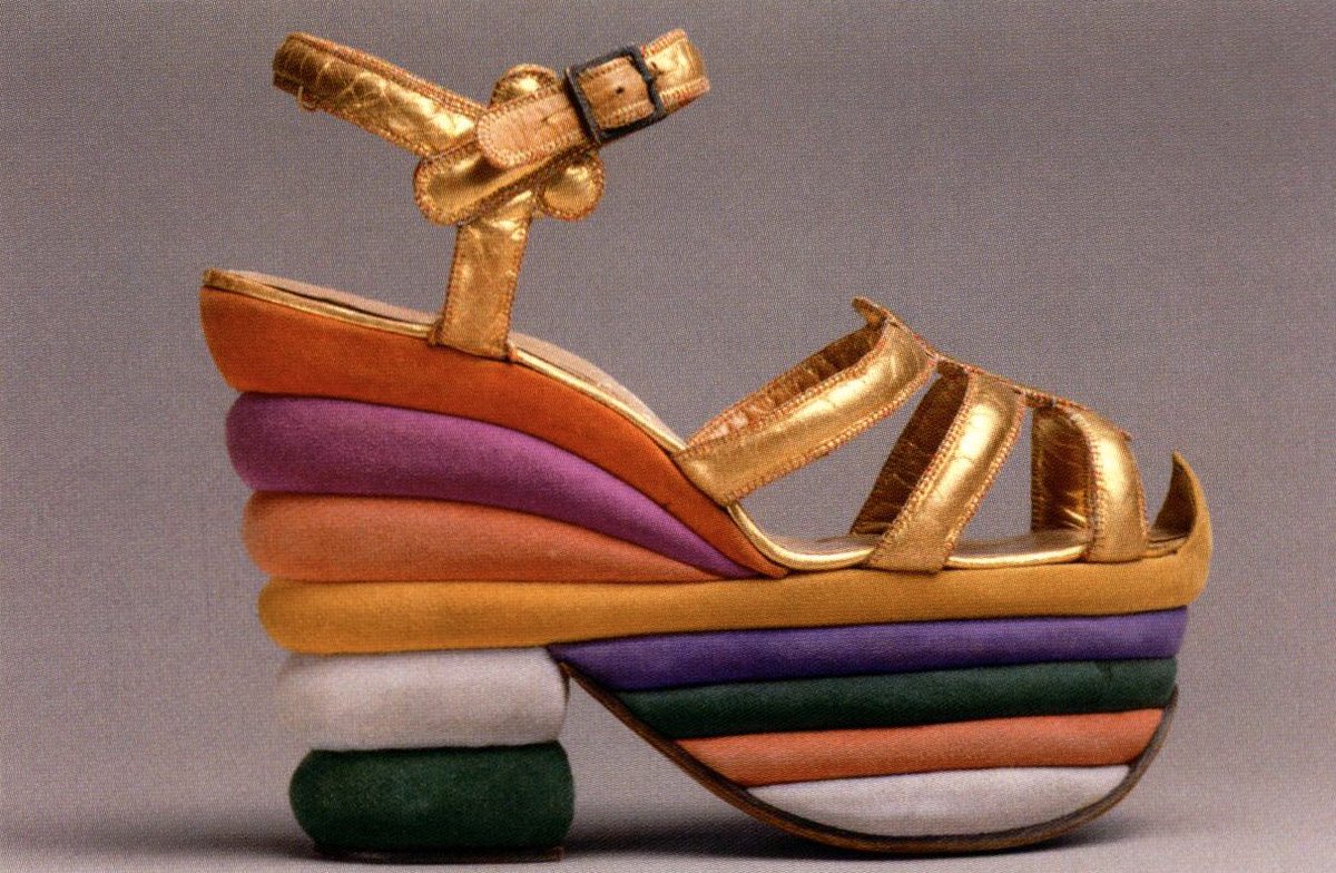 Salvatore Ferragamo Rainbow hee;s