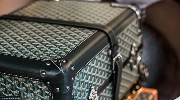 Goyard Luggage Bag