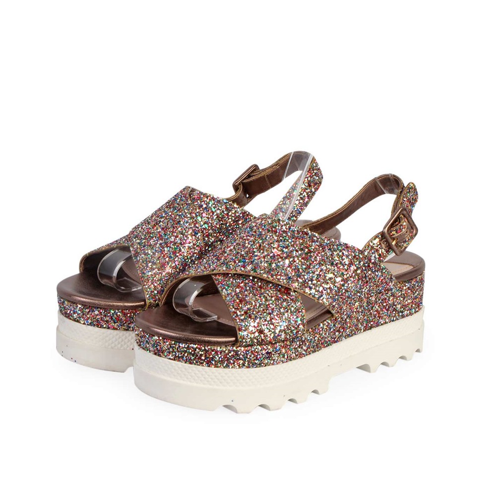 Glitter Miu Miu Sandals