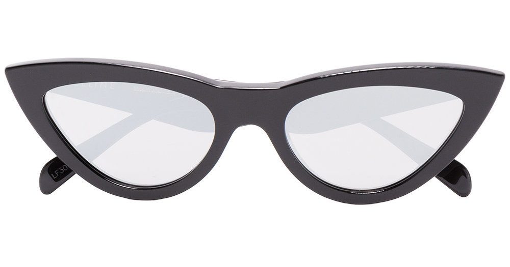 Black Mirrored Cat-Eye Céline