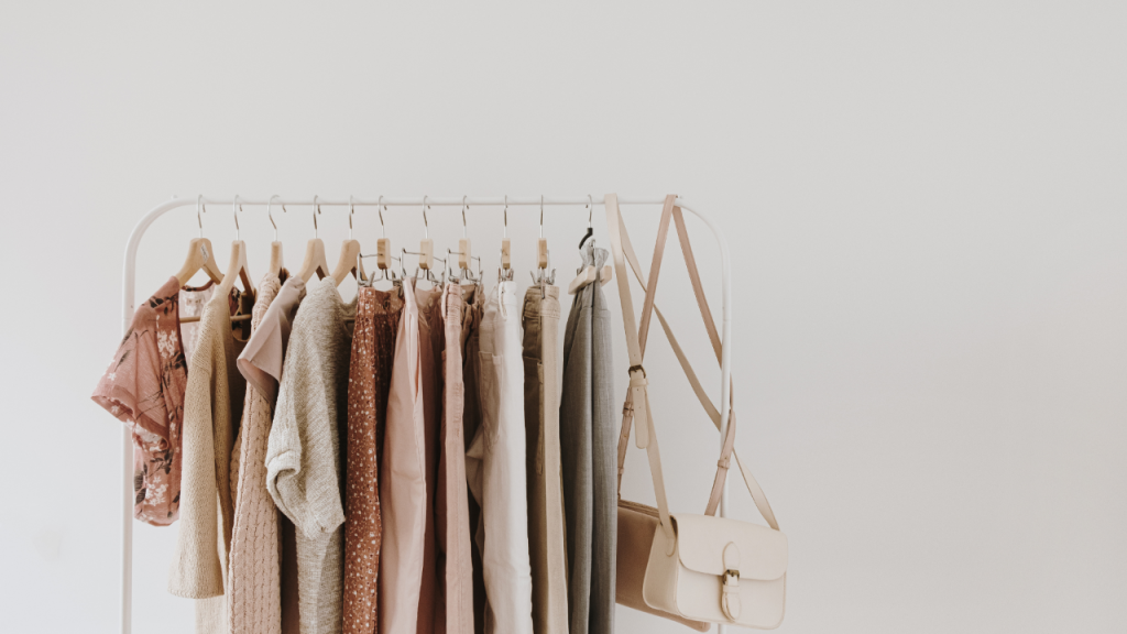 Curated wardrobe visuals