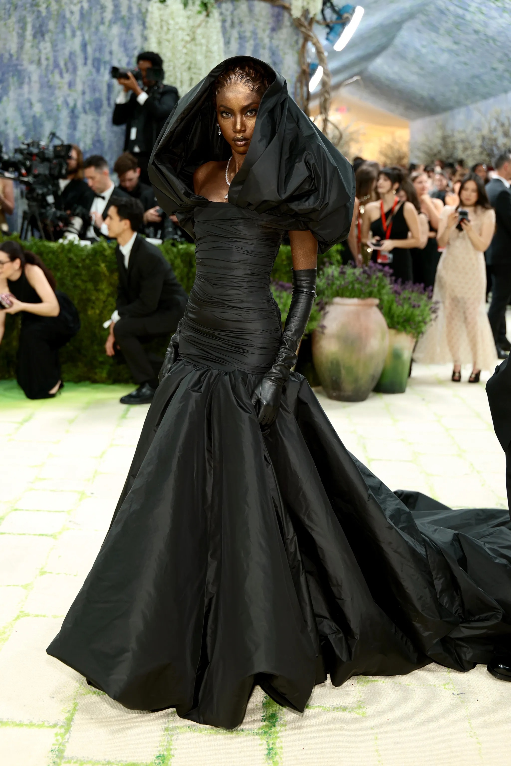 Supermodel Anoko Yai in Balenciaga, at 2026 MET Gala