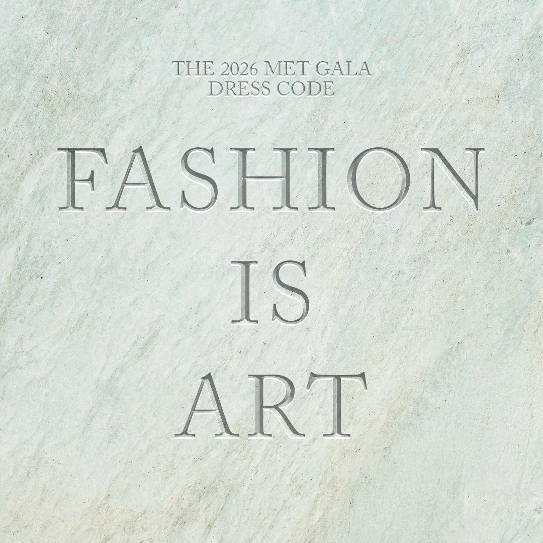 Vouge - MET GALA dresscode: Fashion is art 