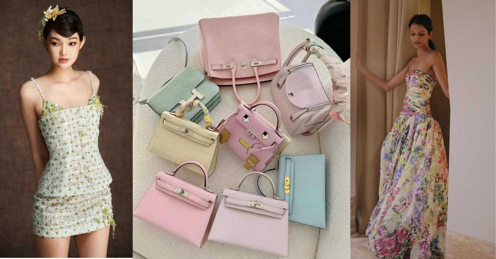 Pre-Spring Luxury: Pastels and Canvas Bags to Watch This Season