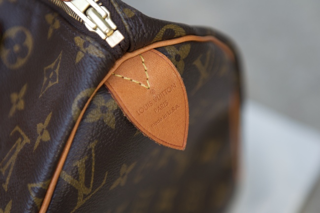 5 stages of patina process on my Louis Vuitton #chanel #luxurygoods #d