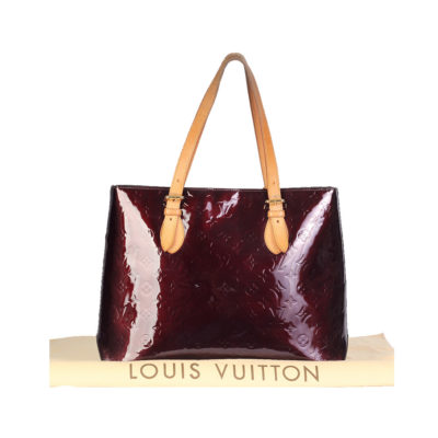 Louis Vuitton Brentwood Amarante Vernis Tote Bag