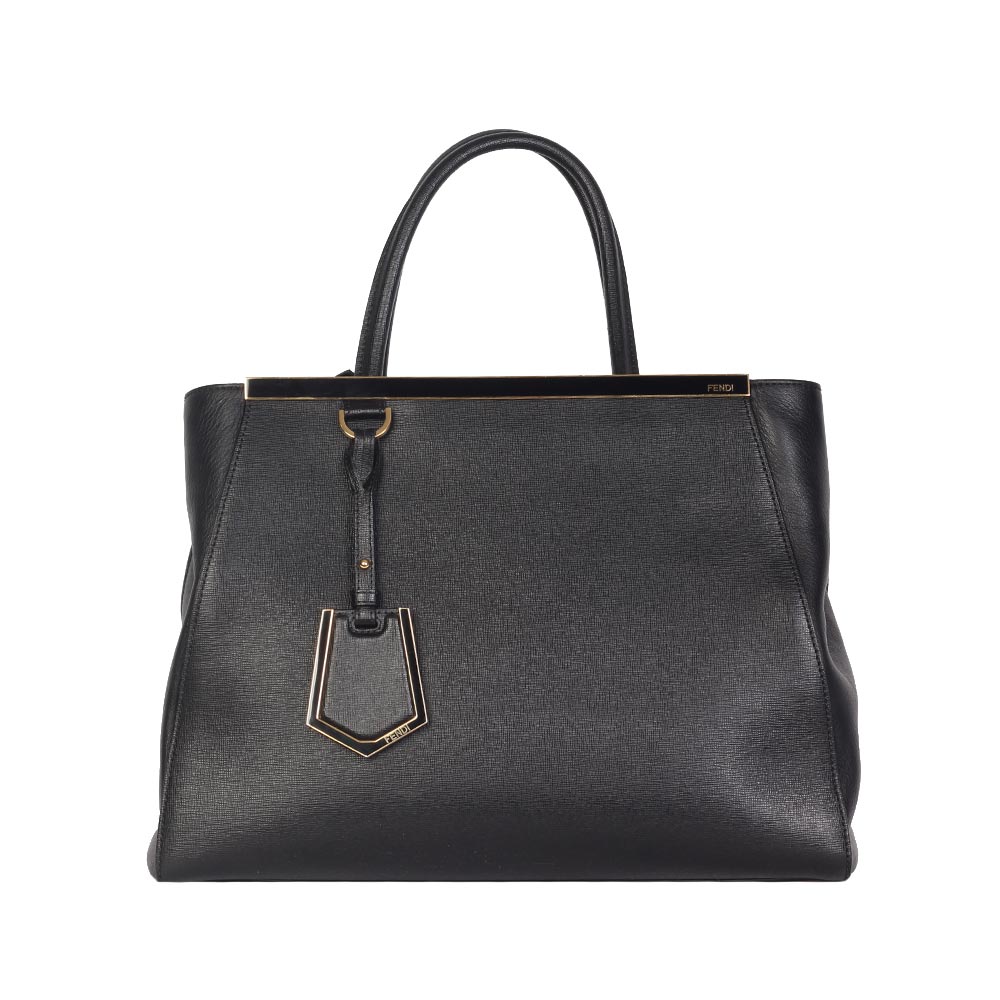 FENDI Vitello Elite Medium 2Jours Tote | Luxity