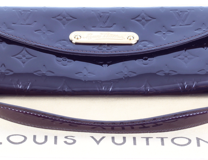 LOUIS VUITTON purple Monogram Vernis SUNSET BLVD Amarante Shoulder