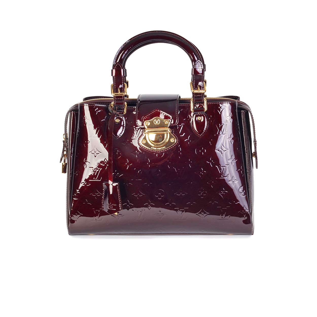 Louis Vuitton Melrose Avenue Bag Amarante Monogram Vernis