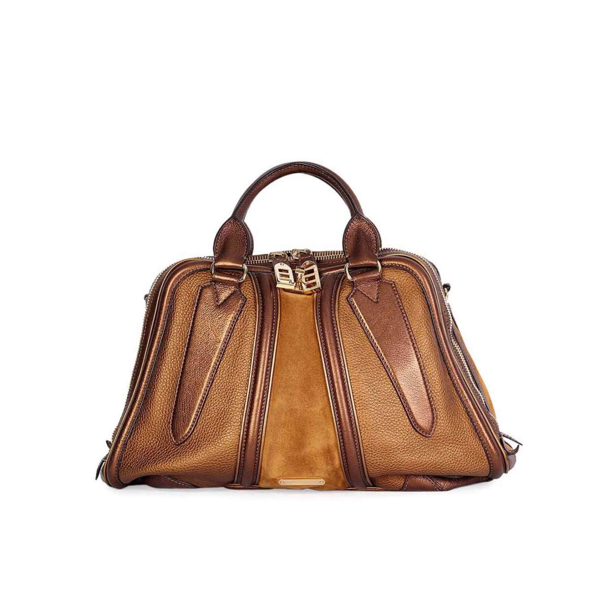 burberry brown leather bag