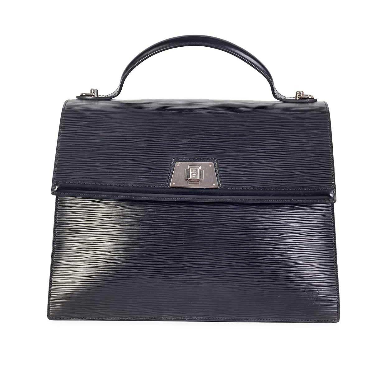 LOUIS VUITTON Epi Sevigne GM Noir Black | Luxity