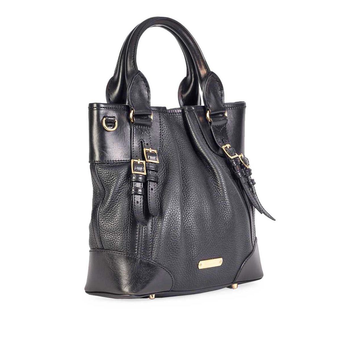 BURBERRY Grained Leather Bucket bag | Luxity