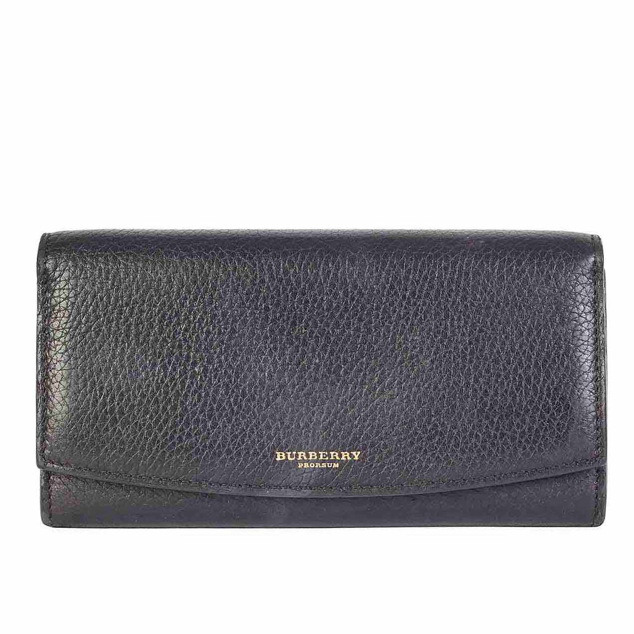 burberry purse black