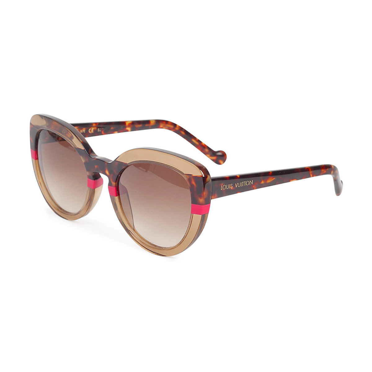 LOUIS VUITTON Peony Sunglasses Z0723W Cherry | Luxity